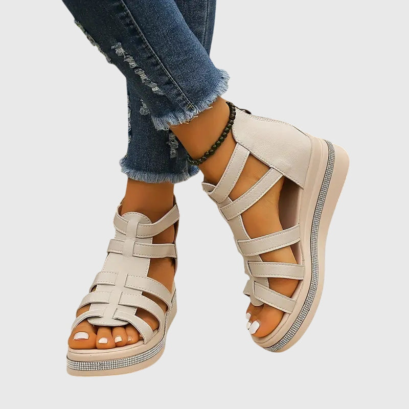 CHLOE - Elegant Wedge Sandals