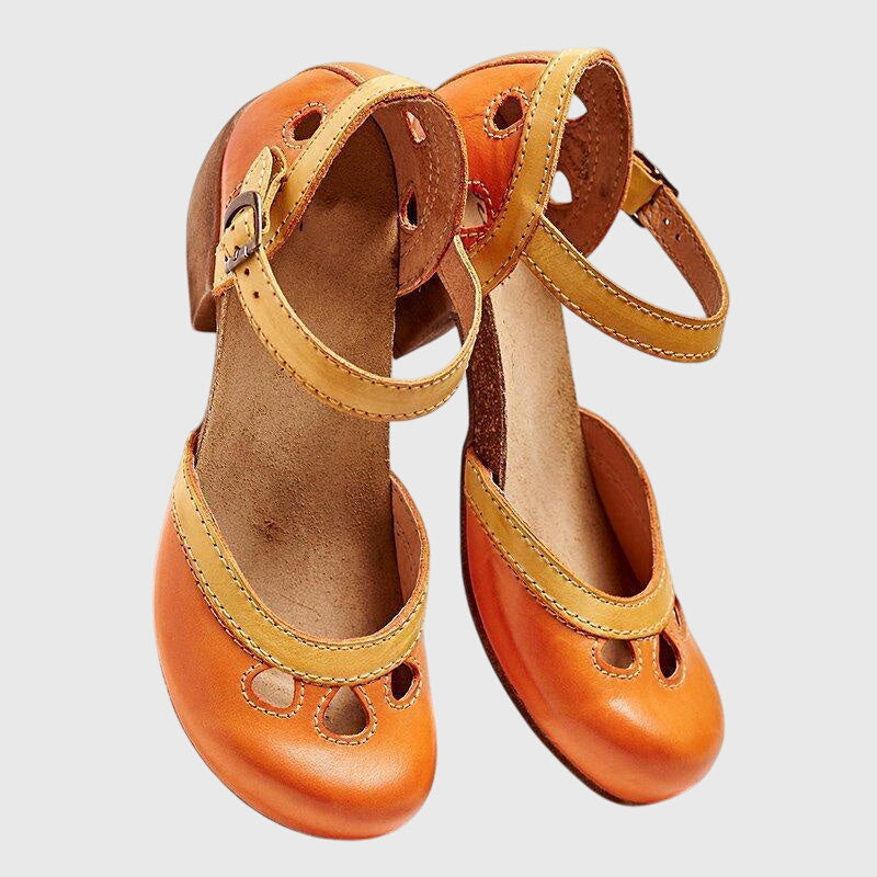 ALICE - Orthopedic sandals with low heels