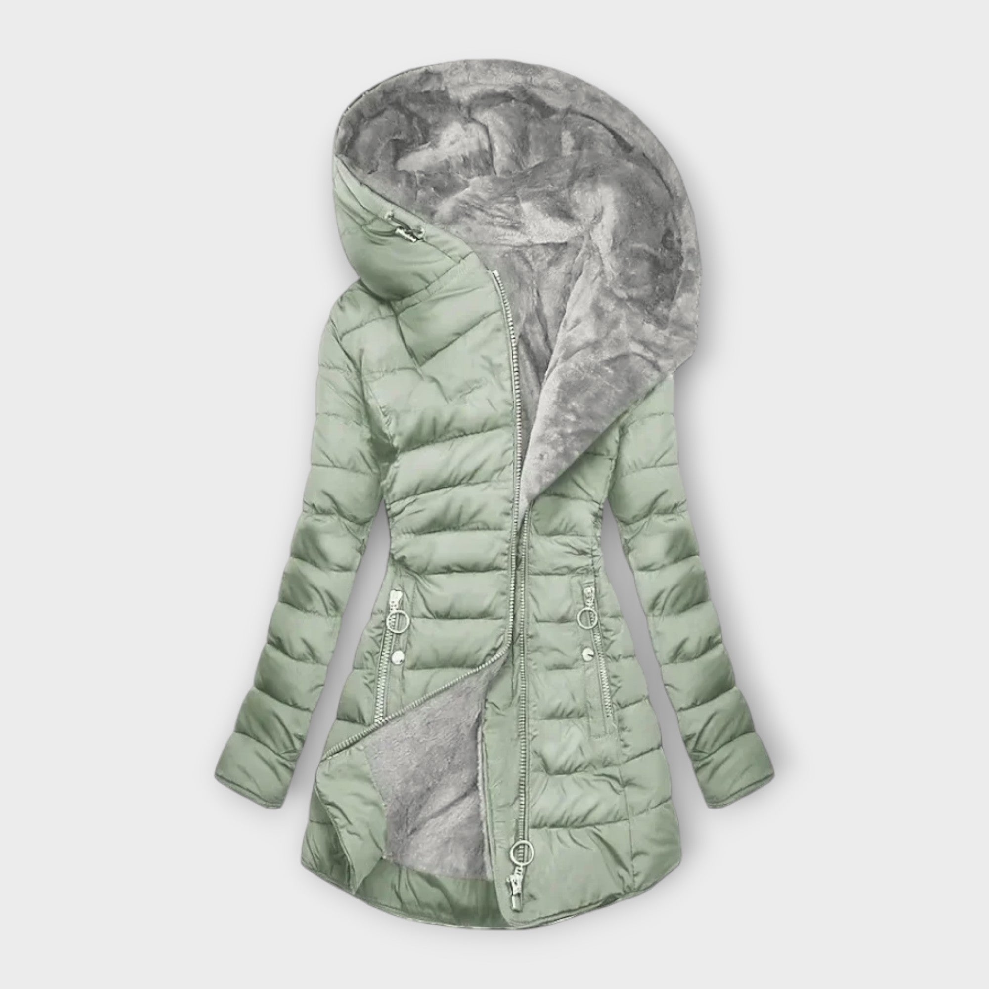 MFLLondon™ |  Cosy fur-lined coat