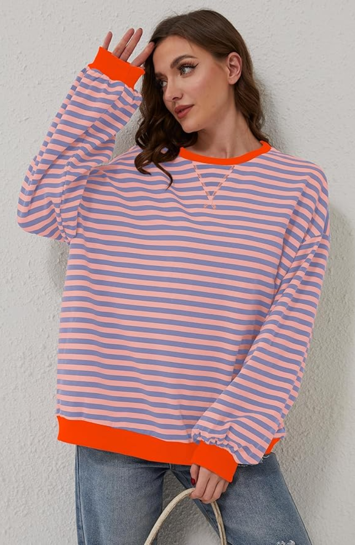 MFLLondon™ | Oversized Striped Jumper