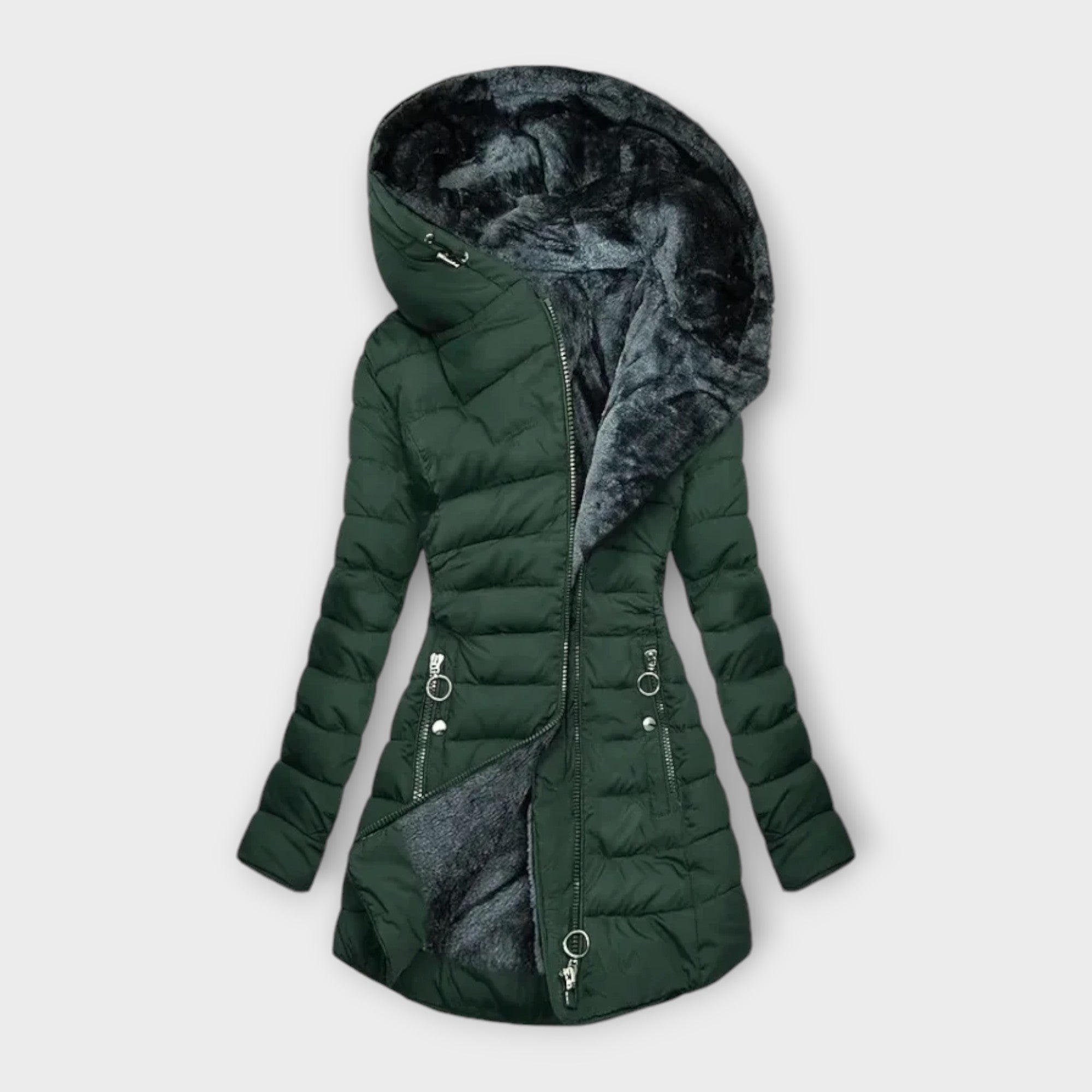 MFLLondon™ |  Cosy fur-lined coat