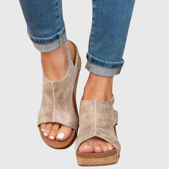 Madeline - Stylish Wedge Sandals