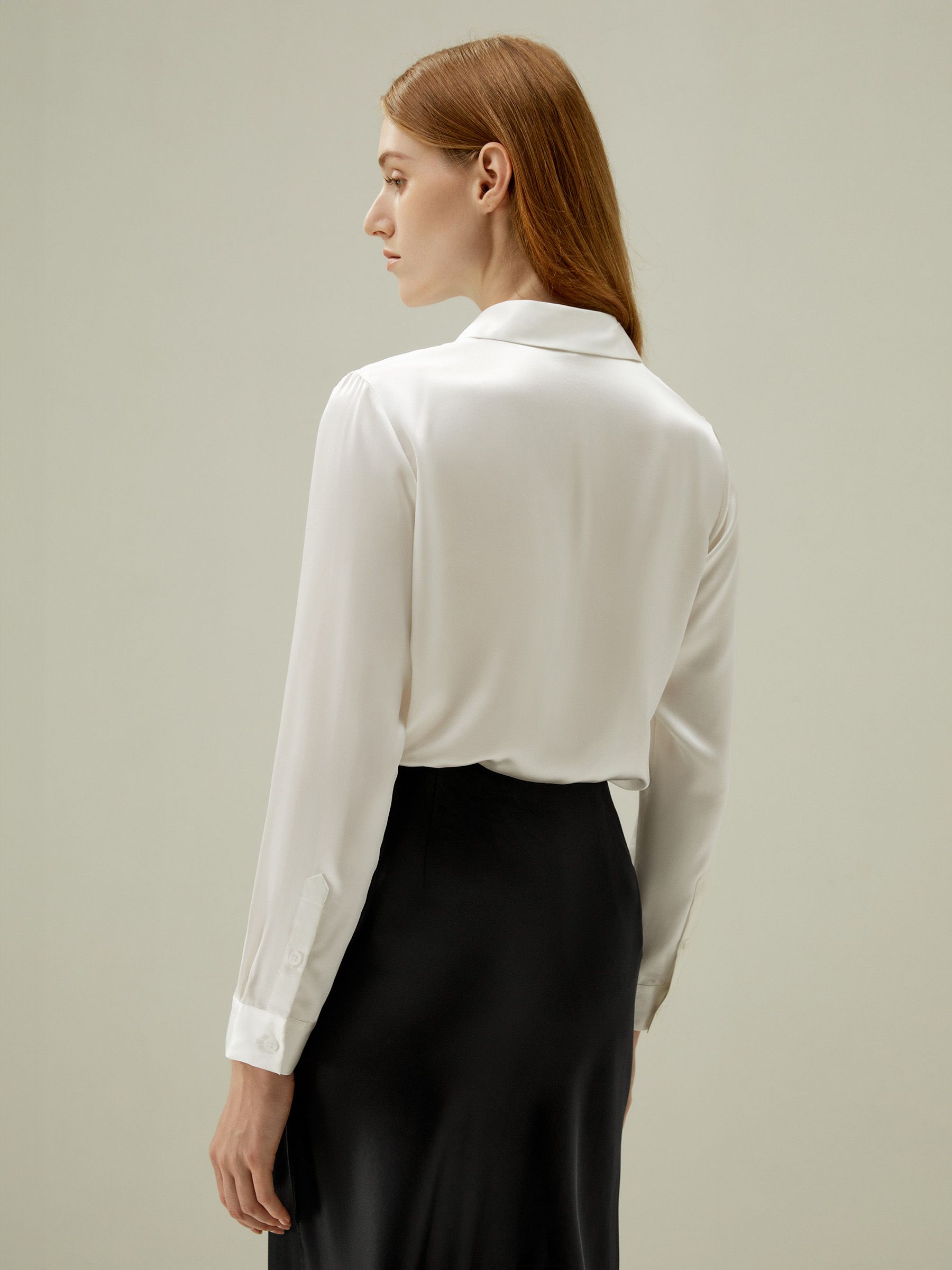 ANAIS SILK BLOUSE SHIRT