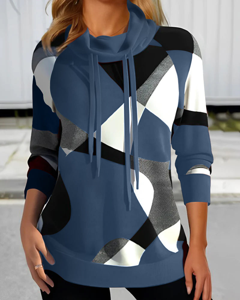 Clara | Stylish Colour Block Hoodie