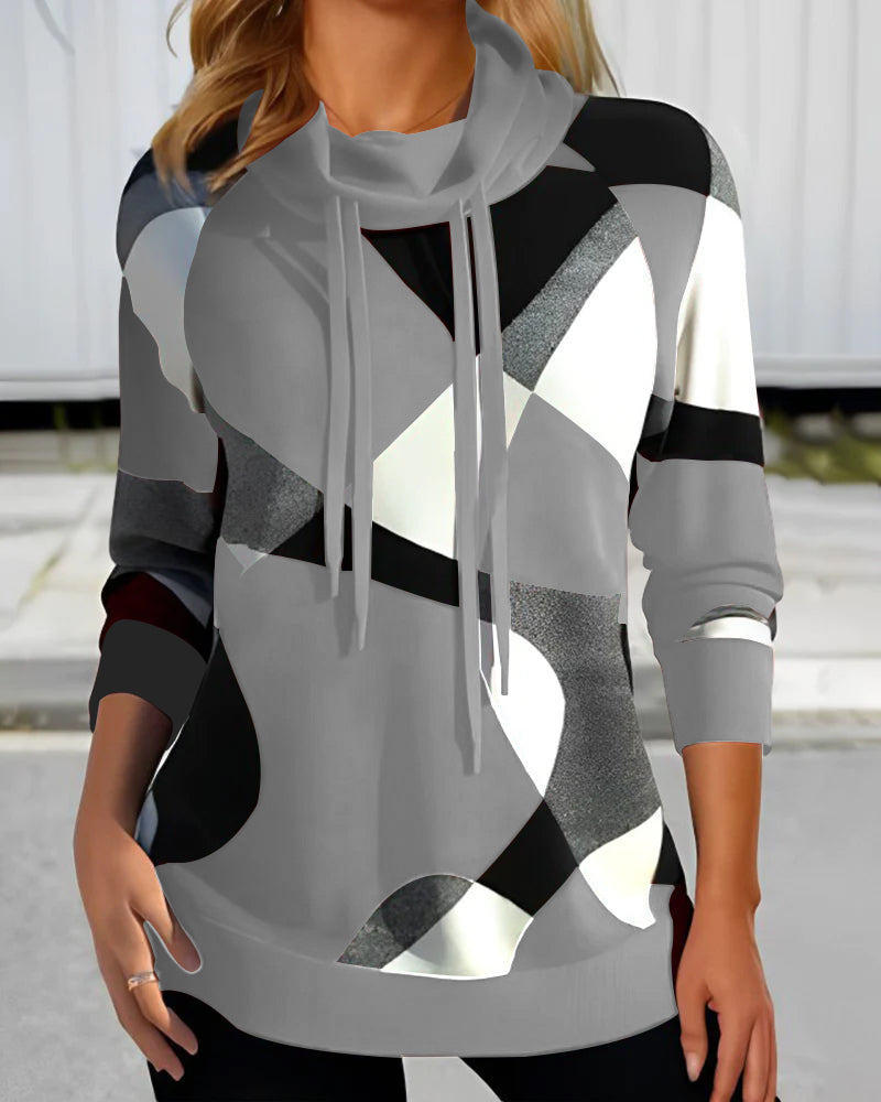 Clara | Stylish Colour Block Hoodie