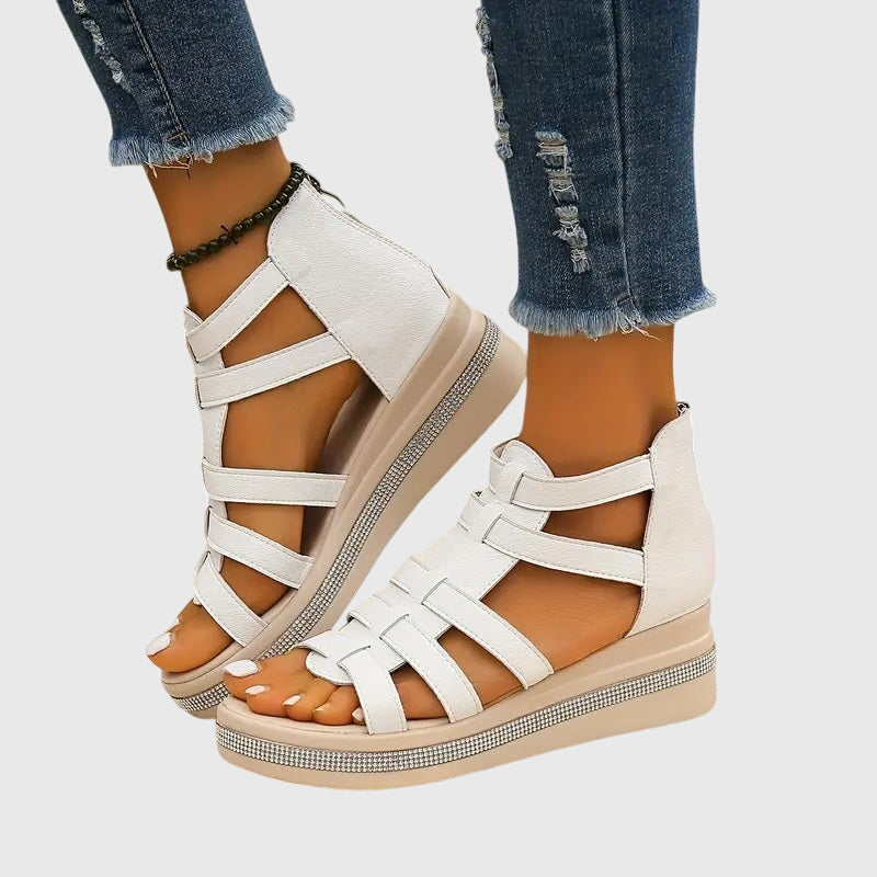 CHLOE - Elegant Wedge Sandals