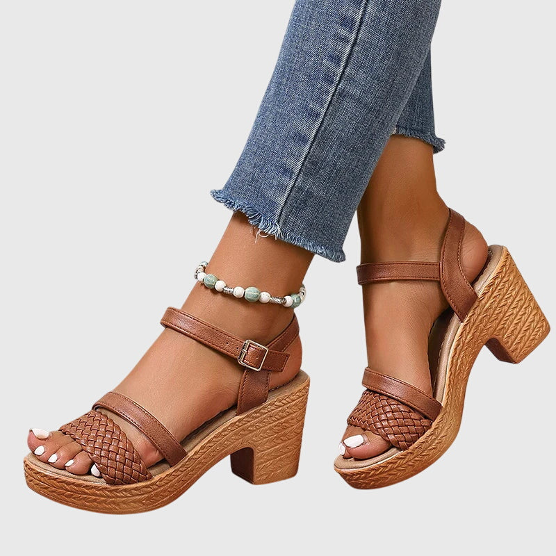 Shira™ - Woven Platform Sandals