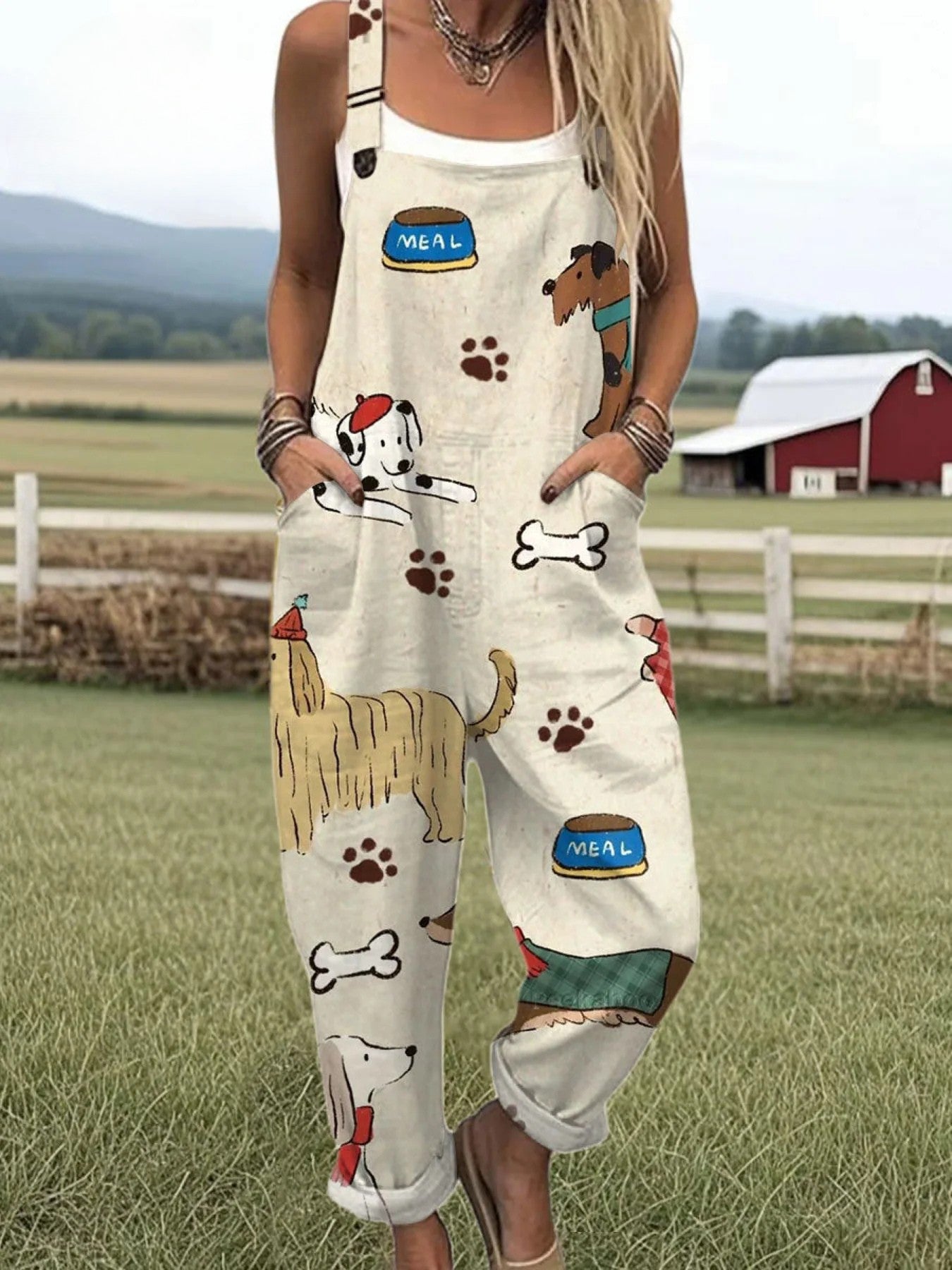 Vintage Floral Jumpsuit Women - Effortless Style & All-Day Comfort