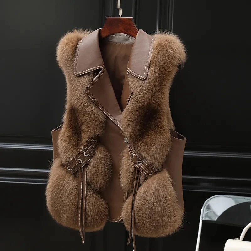 MFLLondon™| Empress Faux Fur Gilet