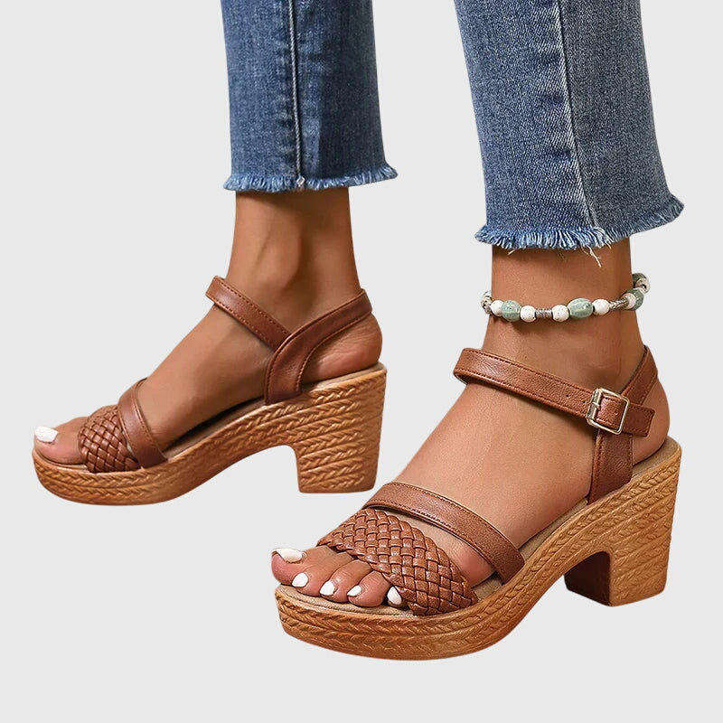Shira™ - Woven Platform Sandals