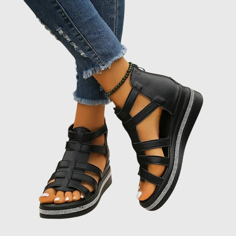 CHLOE - Elegant Wedge Sandals