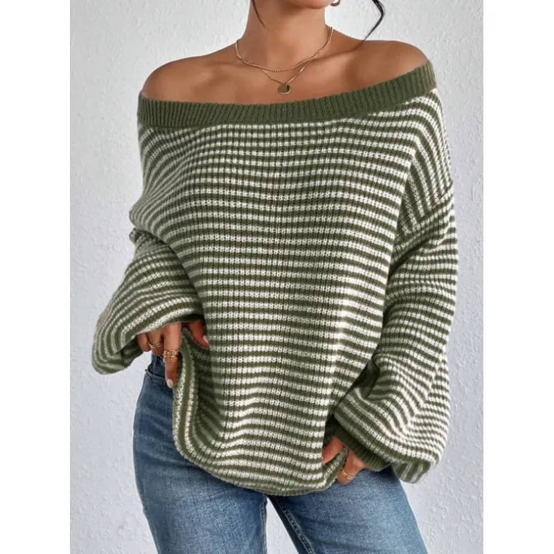 MFLLondon™ |  Cozy Striped Knit Sweater