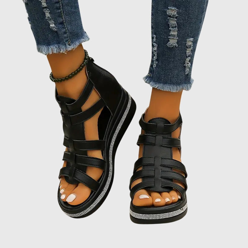 CHLOE - Elegant Wedge Sandals