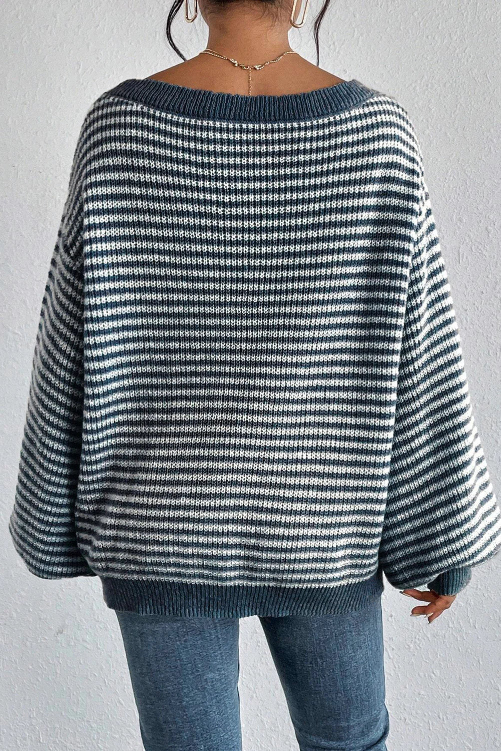 MFLLondon™ |  Cozy Striped Knit Sweater