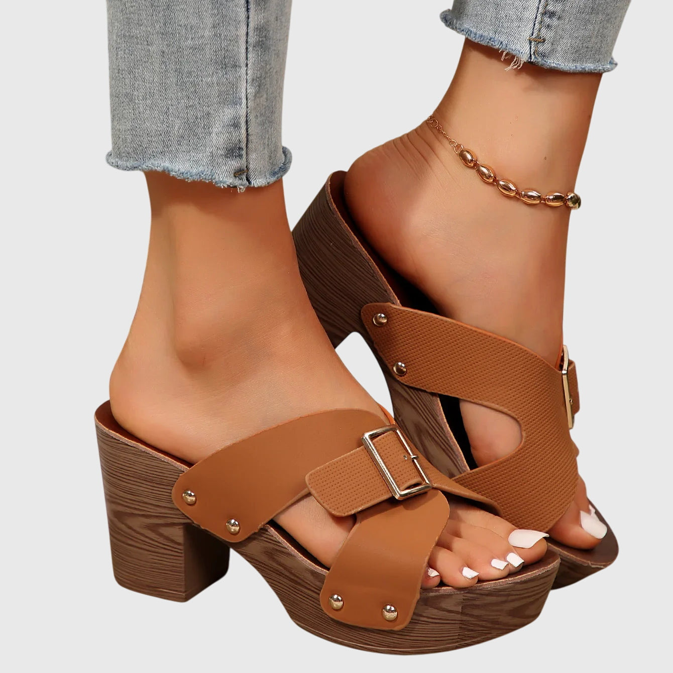 Mera - Elegant Buckled Sandals