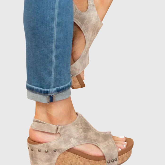 Madeline - Stylish Wedge Sandals