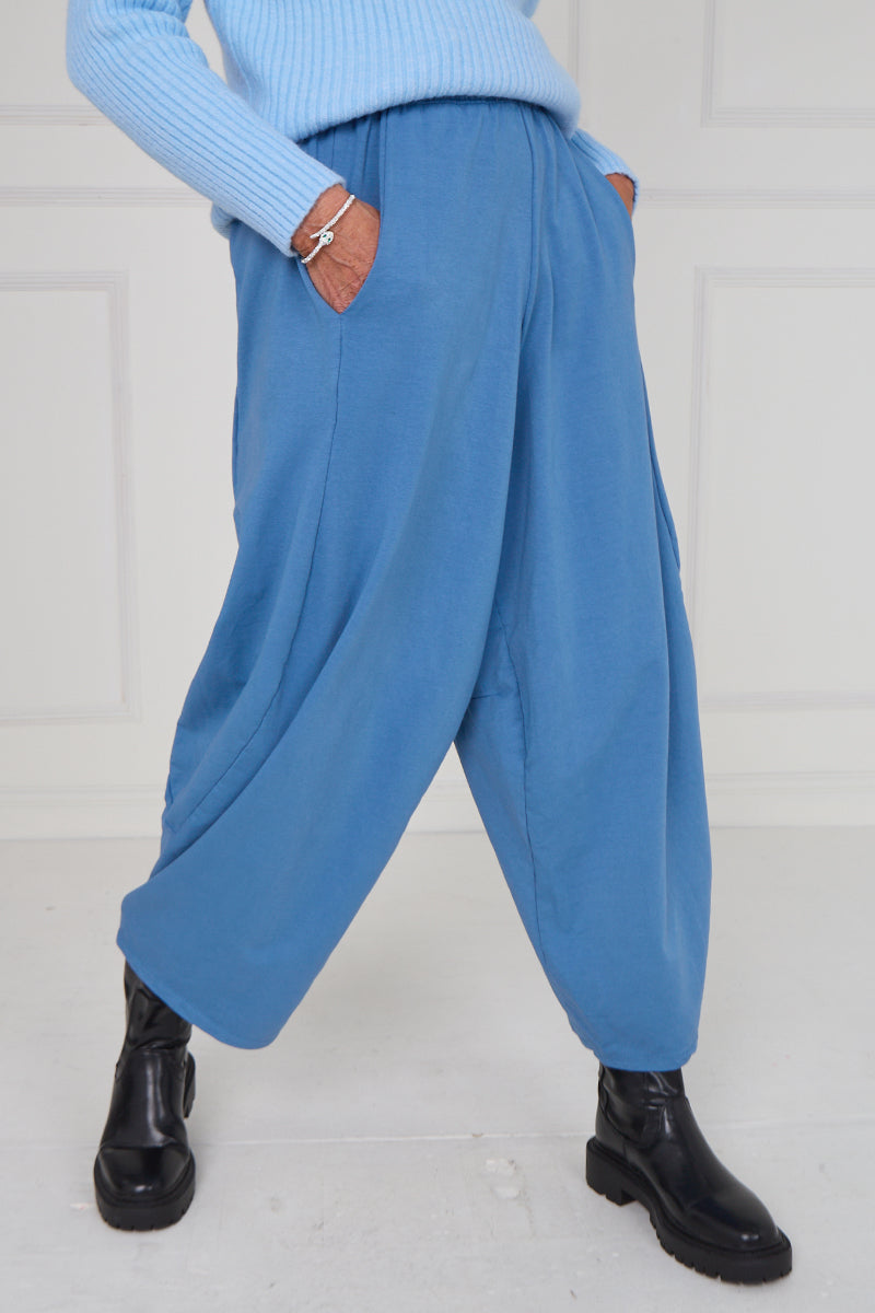 Bottoms | Lilly  Balloon Jogger denim blue