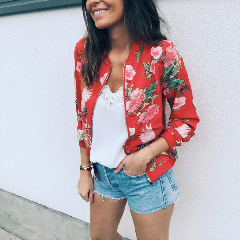 Isabelle | Elegant Floral Jacket