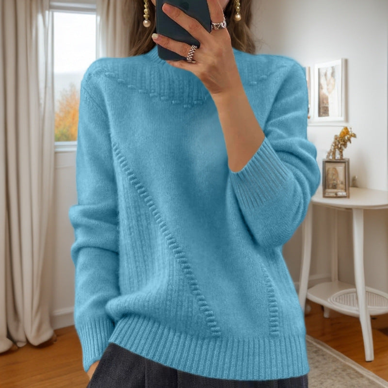 Lana | Scandinavian Diamond Knit Sweater