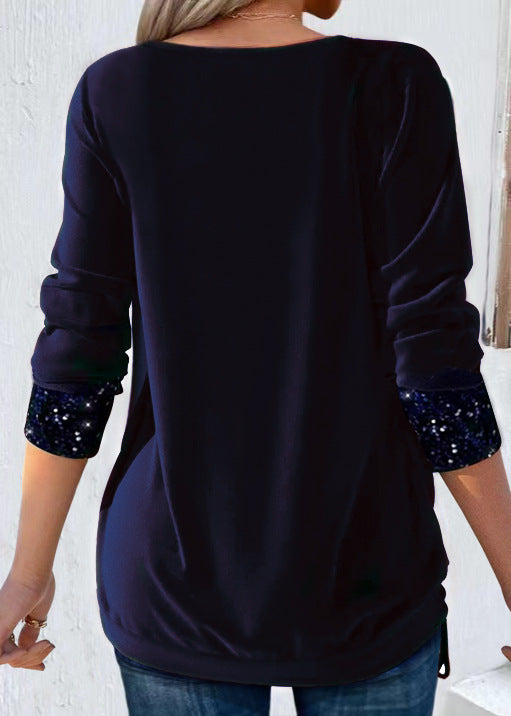 Cora | Stylish Sequin Glitter Top