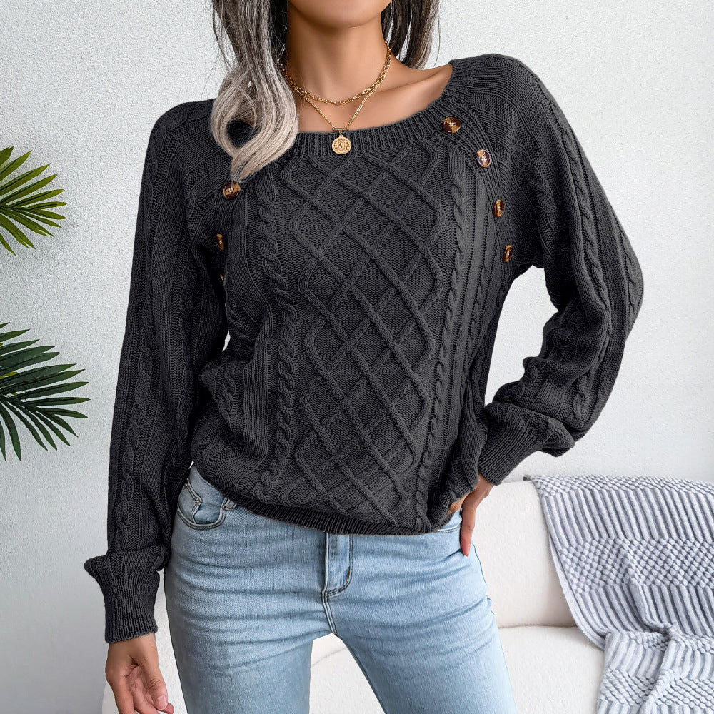 Harlow | Scandinavian Cable Knit Sweater