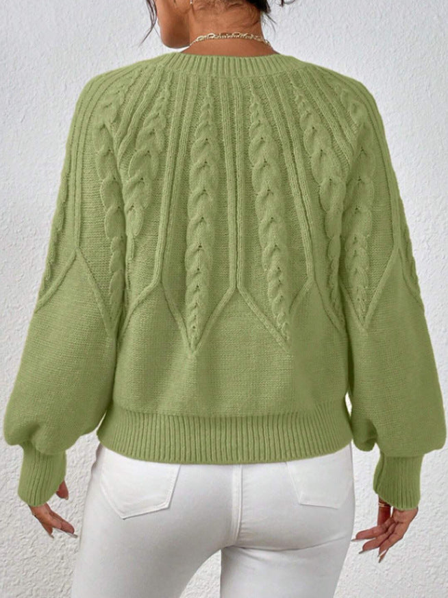 Hannah | Scandinavian Twisted Knit Sweater