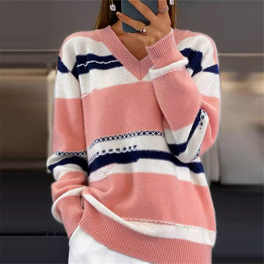 Liv | Timeless Colour Stripe Sweater