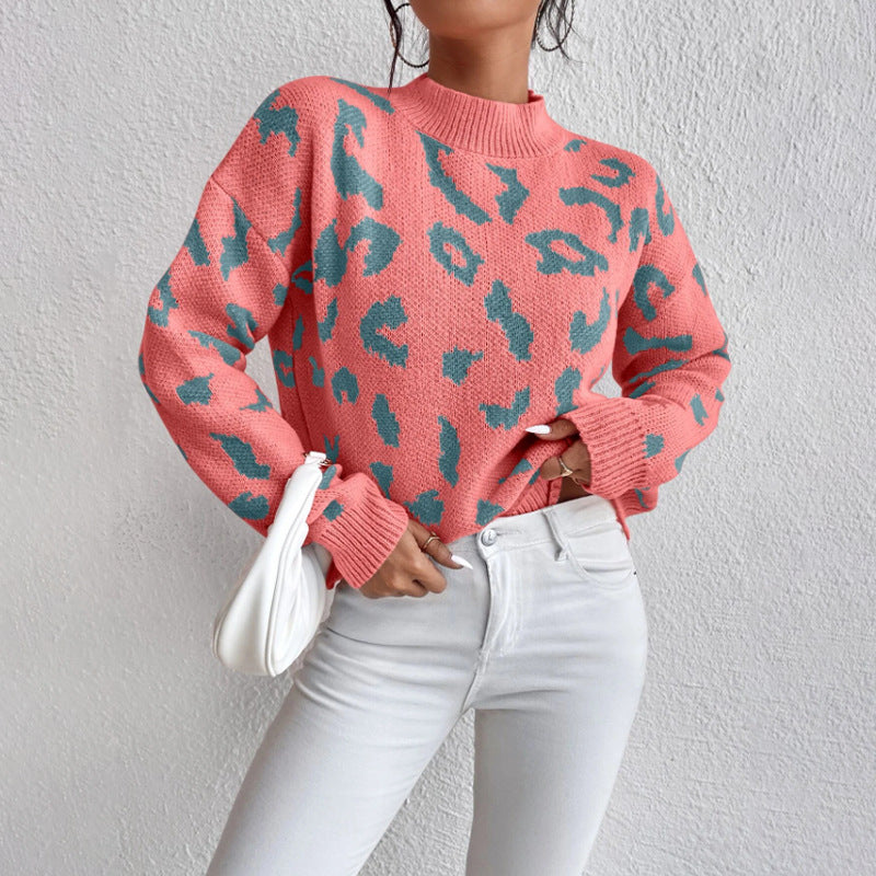 Lya | Bold Leopard Print Sweater