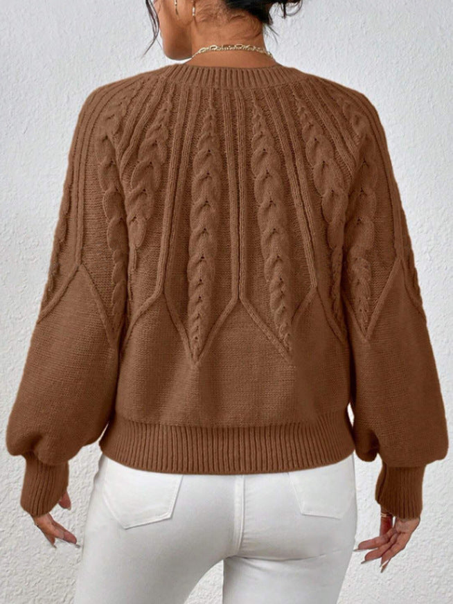 Hannah | Scandinavian Twisted Knit Sweater