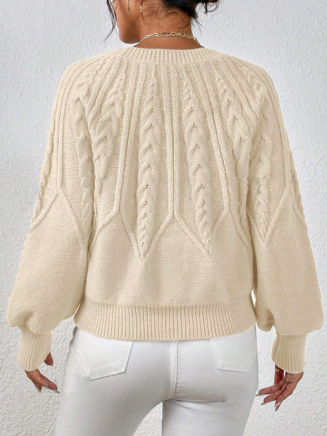 Hannah | Scandinavian Twisted Knit Sweater