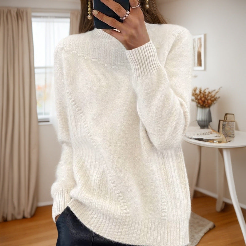 Lana | Scandinavian Diamond Knit Sweater