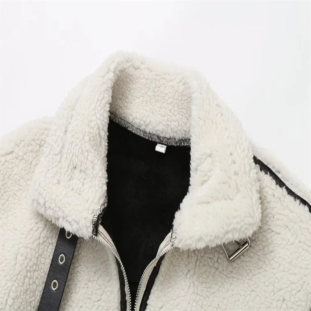 AKILA FLEECE ZIP-UP COAT