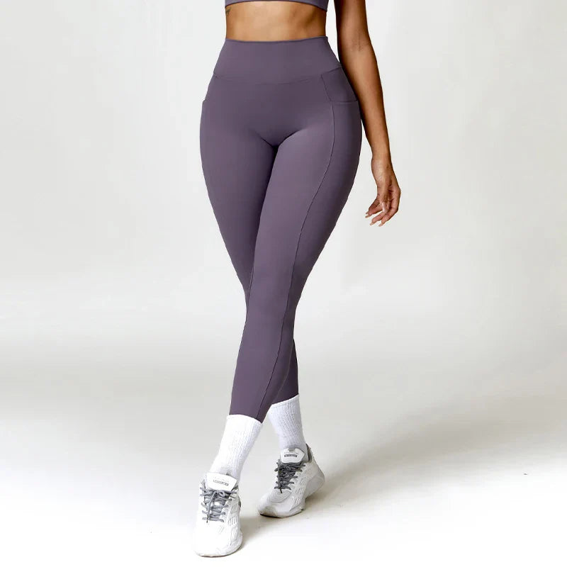 LUVESSI SCRUNCH POCKET LEGGINGS