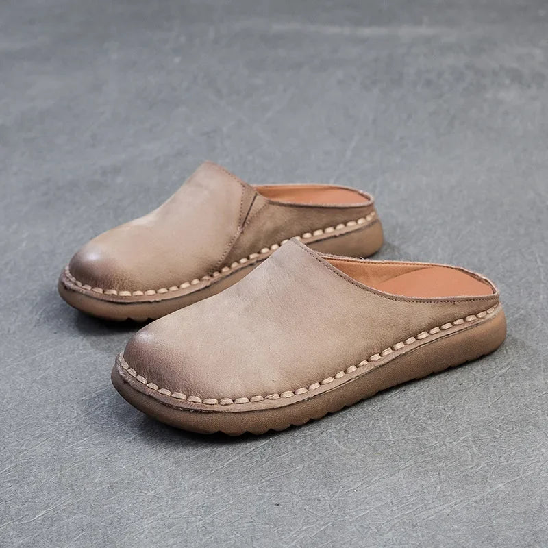 SUEDE SANDAL SLIPPERS