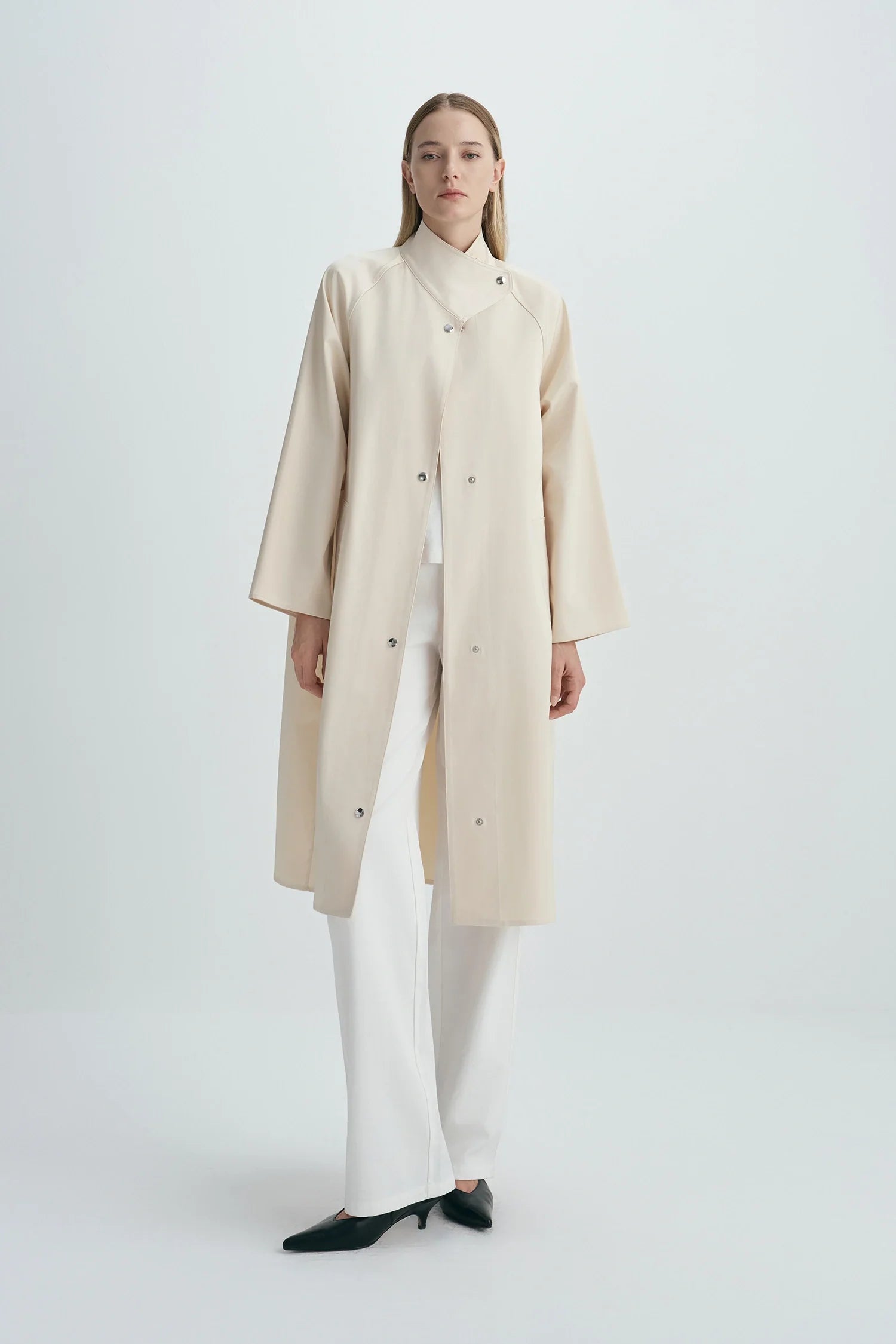 Anne Satin Coat