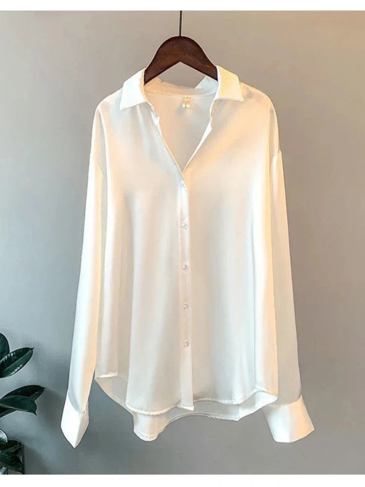 ANAIS SILK BLOUSE SHIRT