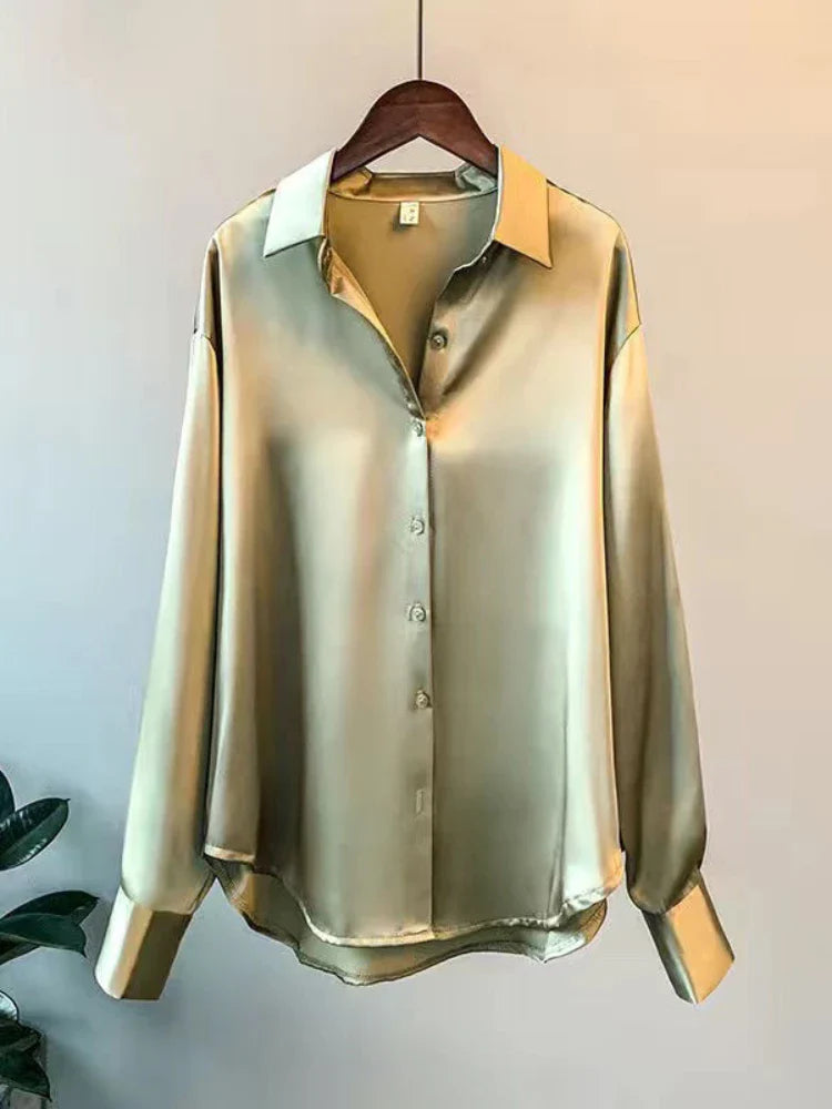 ANAIS SILK BLOUSE SHIRT