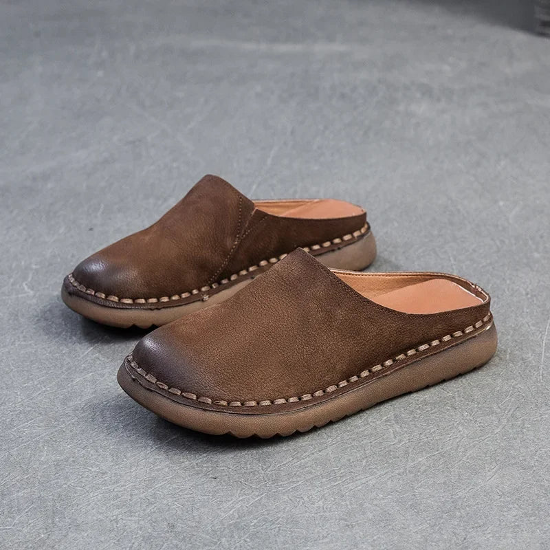 SUEDE SANDAL SLIPPERS