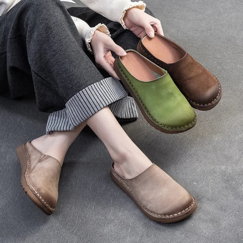 SUEDE SANDAL SLIPPERS