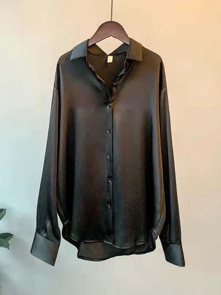 ANAIS SILK BLOUSE SHIRT