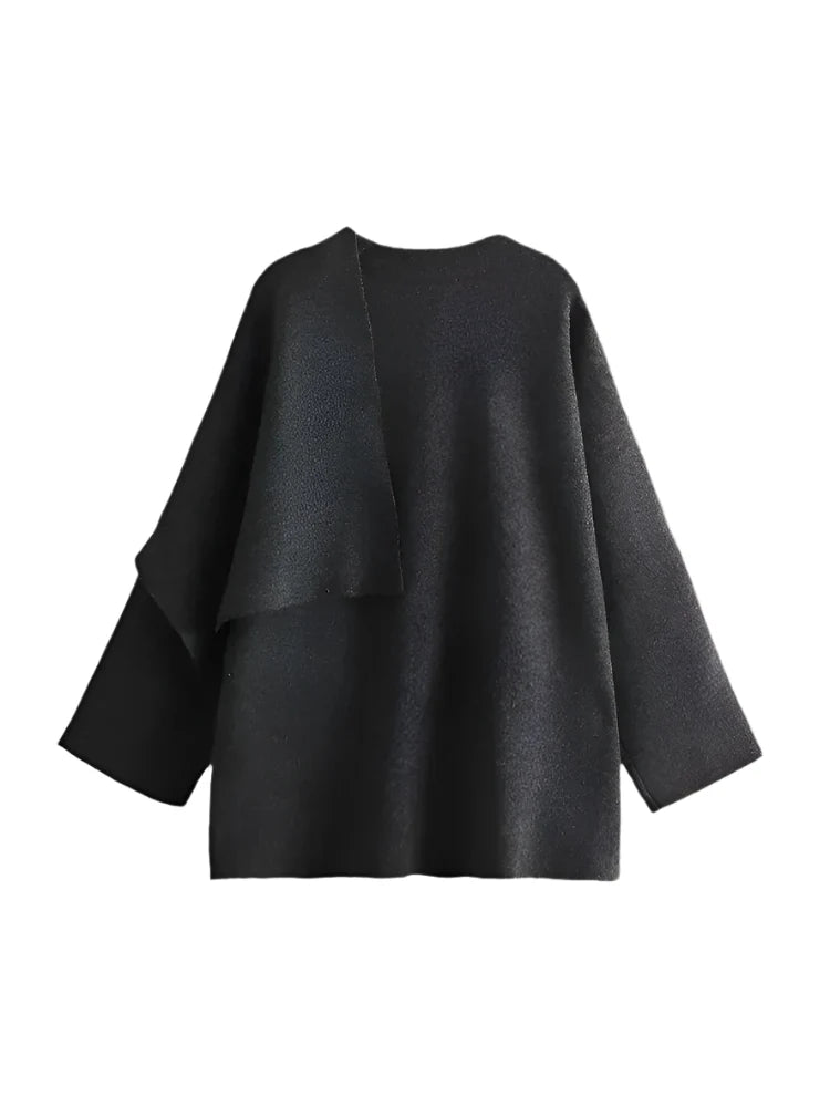 LEINA SCARVED SHORT JACKET