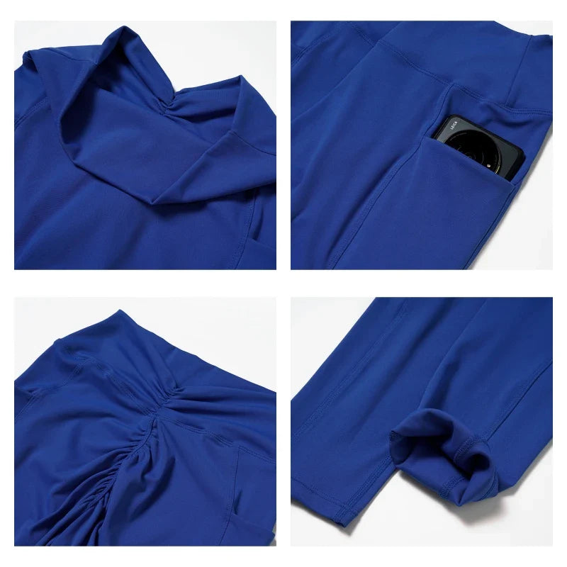 LUVESSI SCRUNCH POCKET LEGGINGS
