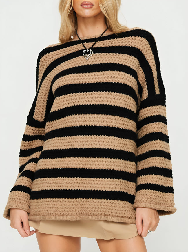 MFLLondon™ | Striped Knit Sweater