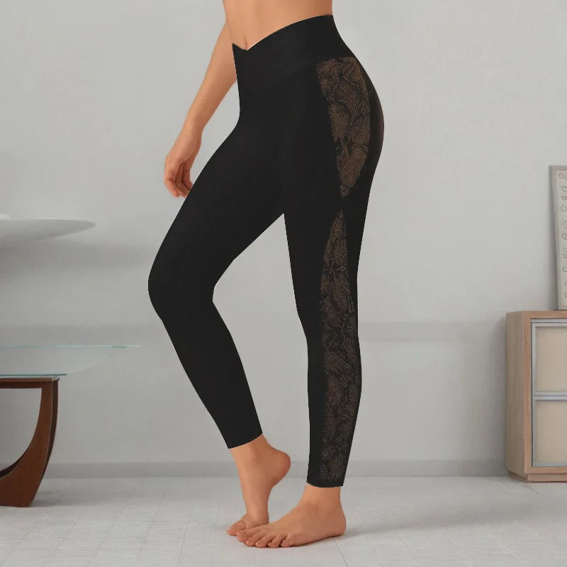 ANGELA CROSSOVER LEGGINGS