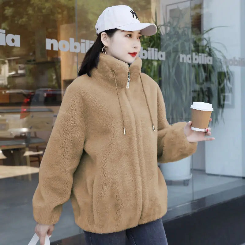 CORNELIA PLUSH OVERCOAT