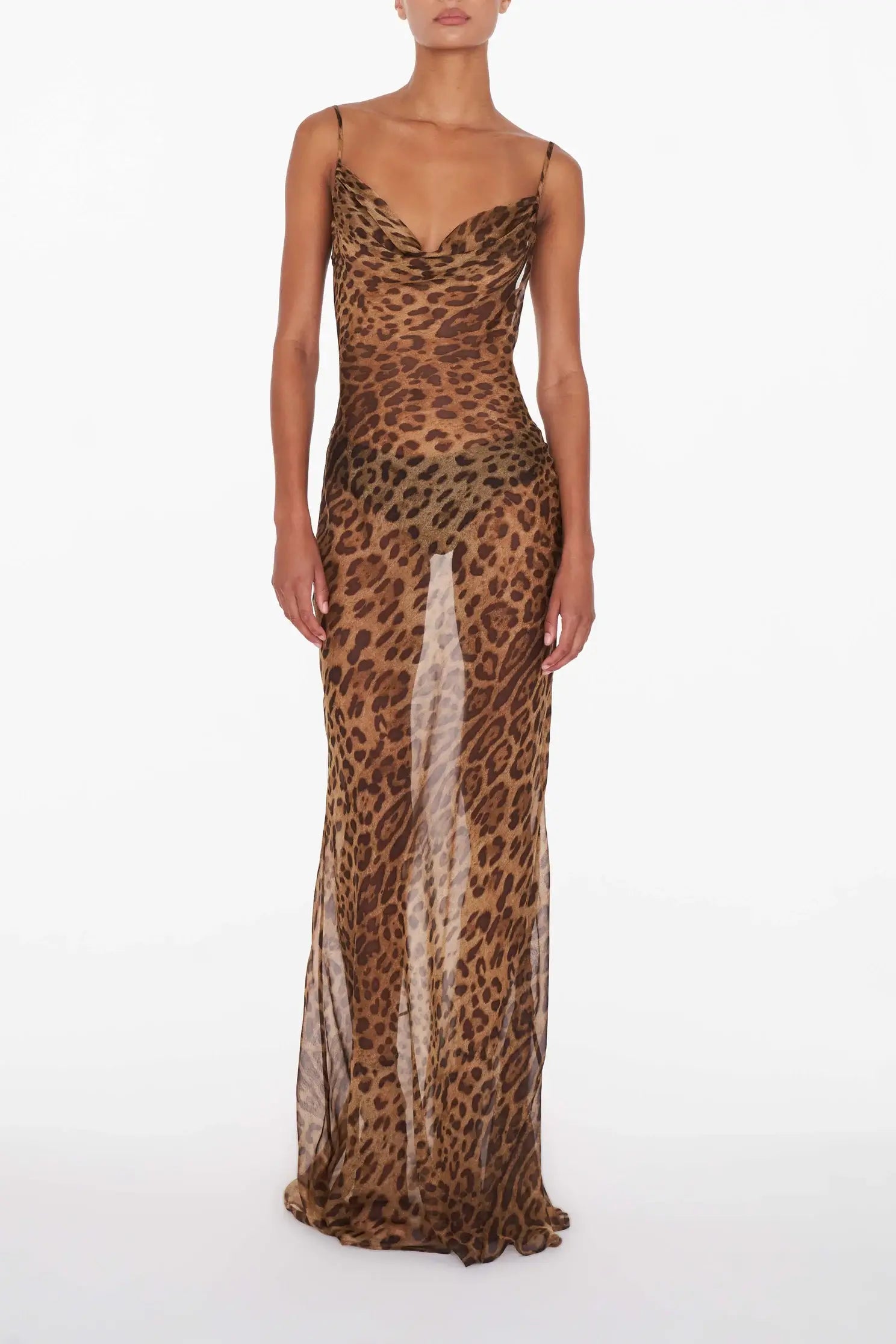 MFLLondon™ | Lionel Sheer Maxi Dress