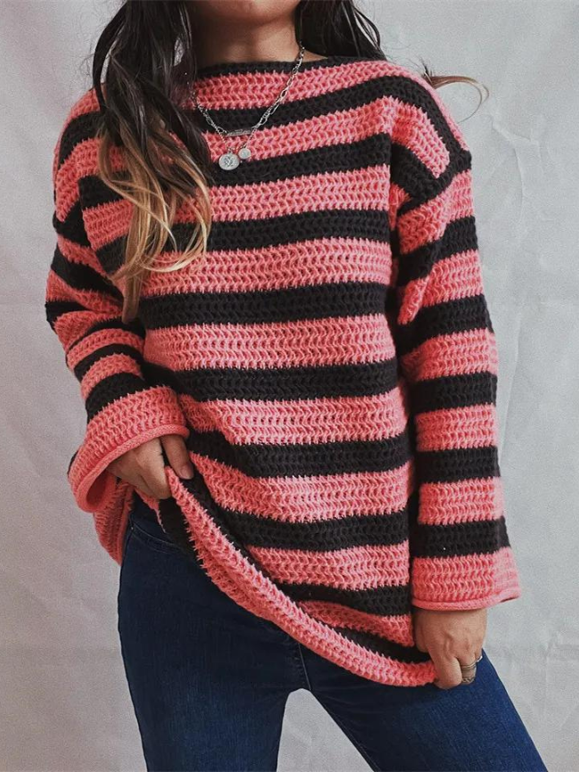 MFLLondon™ | Striped Knit Sweater