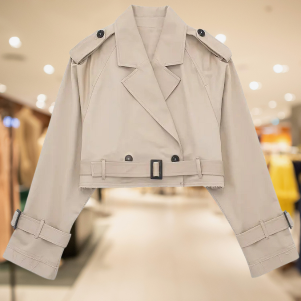 Emma™  - Crop Trenchcoat