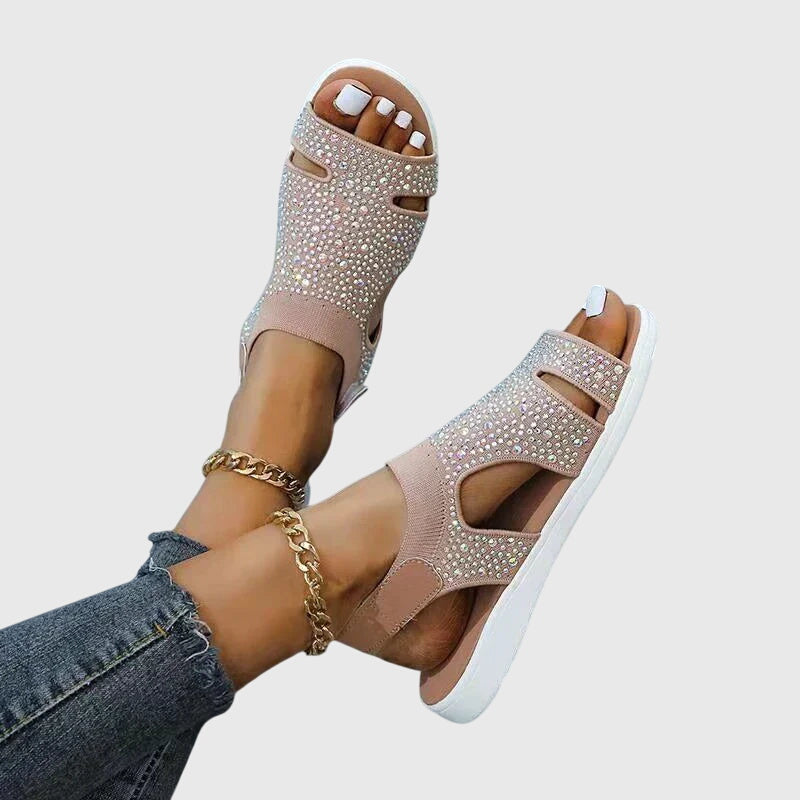 Narcy™ - Sparkling Slip-On Sandals