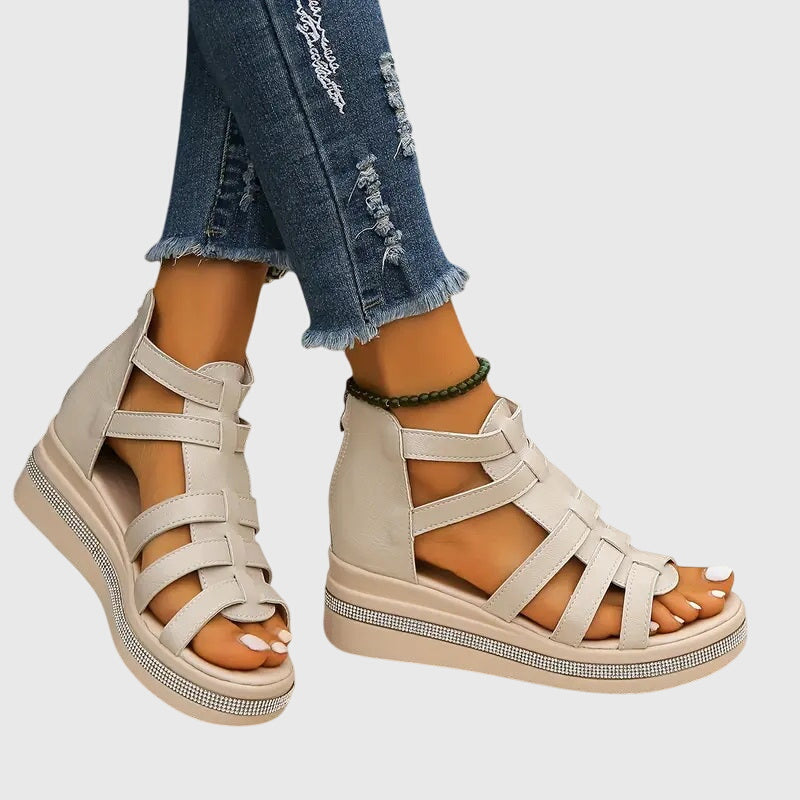 CHLOE - Elegant Wedge Sandals